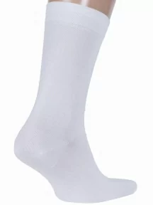 Комплект из 3 пар мужских носков ХОХ из мерсеризованного хлопка, 3-X-1110, БЕЛЫЕ