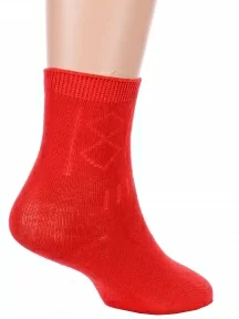 Детские носки Hobby Line, Ндх3540, КРАСНЫЕ