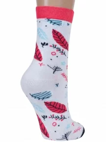 Детские носки "Красная ветка", С-2135, БЕЛЫЕ