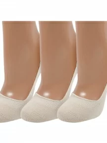 Комплект из 3 пар женских подследников ХОХ, 3-SG-1301, БЕЖЕВЫЕ