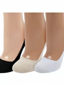 Комплект из 3 пар женских подследников ХОХ, 3-SG-1301, микс 6