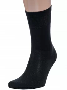 Мужские медицинские носки с серебром Dr. Feet (PINGONS), 15DF5, ЧЕРНЫЕ