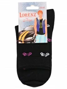 Детские носки LORENZline, П17, ЧЕРНЫЕ