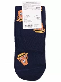 Мужские носки "Бременские музыканты" Брестские (БЧК), 23С2155, рис. 518, ТЕМНО-СИНИЕ