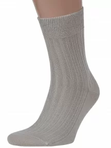 Мужские носки из 100% хлопка Брестские (БЧК), 14С2220, рис. 055, ПЕСОЧНЫЕ