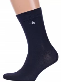 Мужские носки Hobby Line, Нм060-5, ТЕМНО-СИНИЕ
