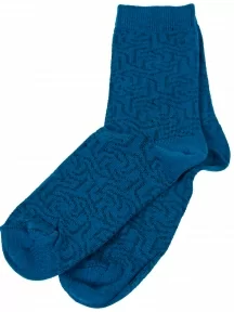Детские носки "Борисоглебский трикотаж", 8С10, БИРЮЗОВЫЕ