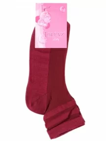Женские носки LORENZline, Д131, БОРДОВЫЕ