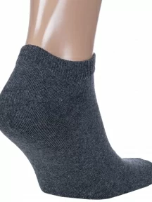 Мужские ультракороткие носки "Красная ветка", С-129, ТЕМНО-СЕРЫЕ