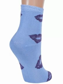 Женские носки Альтаир, С212, ГОЛУБЫЕ