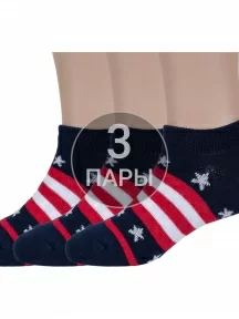 Комплект из 3 пар детских носков 