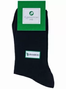 Комплект из 3 пар мужских бамбуковых носков Grinston socks (PINGONS), 3-15D1, микс 4