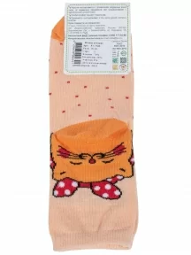 Детские носки "Борисоглебский трикотаж", 8С946, ПЕРСИКОВЫЕ