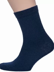 Мужские теплые носки Hobby Line, 6254, ТЕМНО-СИНИЕ