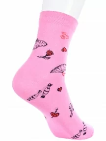 Детские носки LORENZline, П6, РОЗОВЫЕ