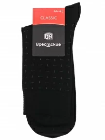 Мужские носки Брестские (БЧК), 14с2122, рис. 465, ЧЕРНЫЕ