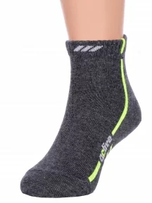 Детские спортивные носки Conte kids, 7С-97СП, рис. 132, ТЕМНО-СЕРЫЕ