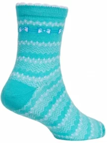 Комплект из 5 пар детских носков LORENZLine, 5-Л23, БИРЮЗОВЫЕ