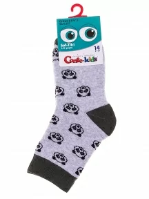 Детские махровые носки Conte kids, 21С-13/1СП, рис. 600, СВЕТЛО-СЕРЫЕ