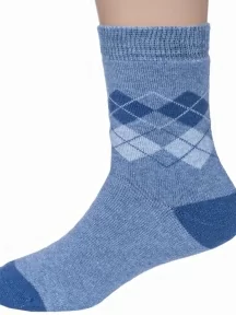 Детские махровые носки RuSocks (Орудьевский трикотаж), Д-49, ДЖИНС