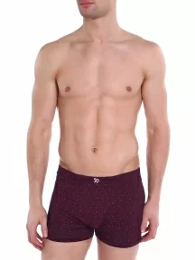 Мужские бамбуковые трусы-боксеры SD (by Salvador Dali), SD2041-2, КРАСНЫЕ