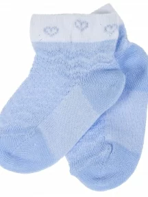 Детские носки "Борисоглебский трикотаж", 8С49, ГОЛУБЫЕ