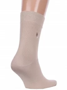 Мужские носки Брестские (БЧК), 14с2122, рис. 464, ПЕСОЧНЫЕ