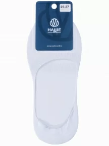 Мужские подследники "НАШЕ" Смоленской чулочной фабрики, 512С1С, рис. 1, БЕЛЫЕ №0