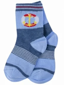 Детские носки PARA socks, N1D26, ГОЛУБЫЕ