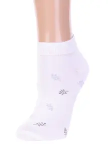 Женские носки Брестские (БЧК) рис. 658, БЕЛЫЕ (14с1101)