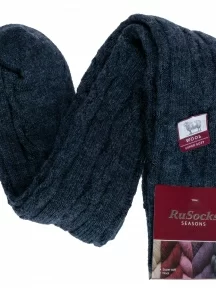 Женские гольфины RuSocks (Орудьевский трикотаж) ТЕМНО-СИНИЕ (Ж-156)