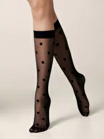 Женские гольфы Conte, 21С-148СП PARADISE, Nero, черные