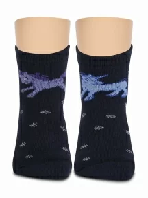 Детские махровые носки LORENZline, Л83, ЧЕРНЫЕ