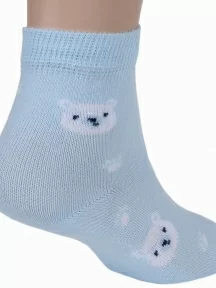 Детские носки RuSocks (Орудьевский трикотаж), Д-31360, рис. 02, ГОЛУБЫЕ