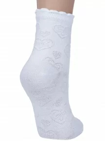 Детские носки "НАШЕ" Смоленской чулочной фабрики, 222С2, рис. 8, БЕЛЫЕ №0