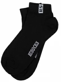 Детские носки с сеточкой RuSocks (Орудьевский трикотаж) ЧЕРНЫЕ (Д-36)
