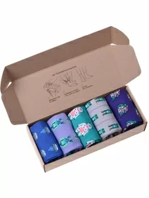 Набор из 5 пар мужских носков MSCLUB №М25, ВИ5-НМ25, микс 2