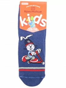 Детские носки Брестские (БЧК), 14С3081, рис. 4015, ТЕМНО-ДЖИНСОВЫЕ