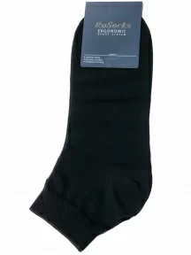 Мужские носки в сеточку RuSocks (Орудьевский трикотаж) ЧЕРНЫЕ (М3-23810)