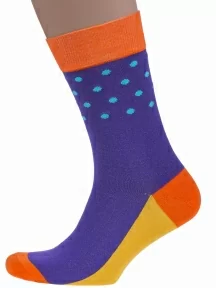 Мужские носки "Нева-Сокс", MAG-33, ФИОЛЕТОВЫЕ