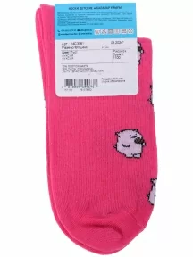 Детские носки Брестские (БЧК), 14С3081, рис. 1100 ФУКСИЯ