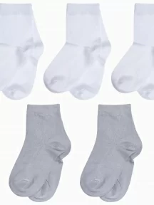 Комплект из 5 пар детских носков ХОХ, 5-D-1425, микс 3