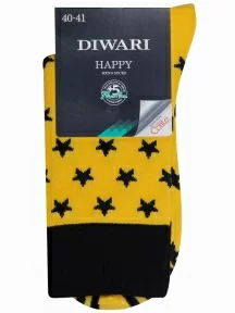 Комплект из 2 пар мужских носков DiWaRi, 2-20С-37СП, микс 1