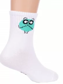 Детские спортивные носки Hobby Line, Ндх4366, БЕЛЫЕ