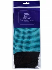 Мужские бамбуковые носки Sergio Di Calze (PINGONS), 17SC5, БИРЮЗОВЫЕ