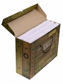 Набор из 60 пар мужских носков "Бизнес" (RuSocks / Орудьевский трикотаж), РуС-60, белые