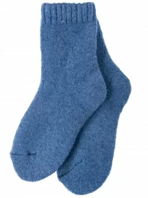Детские теплые носки Hobby Line, 7645, ДЖИНСОВЫЕ