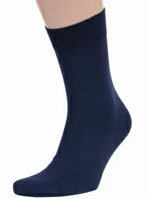 Мужские носки из модала RuSocks (Орудьевский трикотаж), М-370/2, ТЕМНО-СИНИЕ