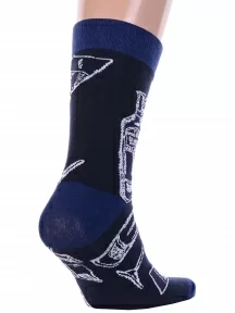 Носки унисекс Hobby Line, нус80129-01-20, ТЕМНО-СИНИЕ