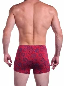 Мужские бамбуковые трусы-боксеры Sergio Dallini, 2942-3, КРАСНЫЕ